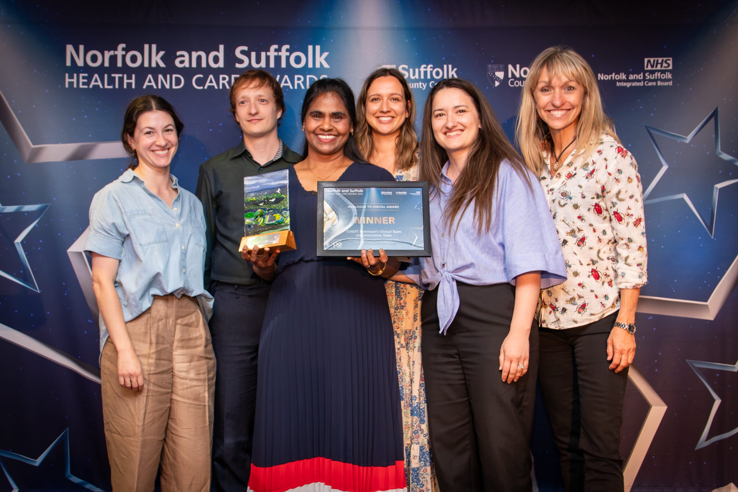 Analogue to Digital - ESNEFT Parkinson's Clinical Team and Innovation Team